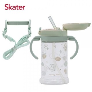 Skater寬底吸管杯(370ml)HAPPY DAY'S(4973307578144) 540元