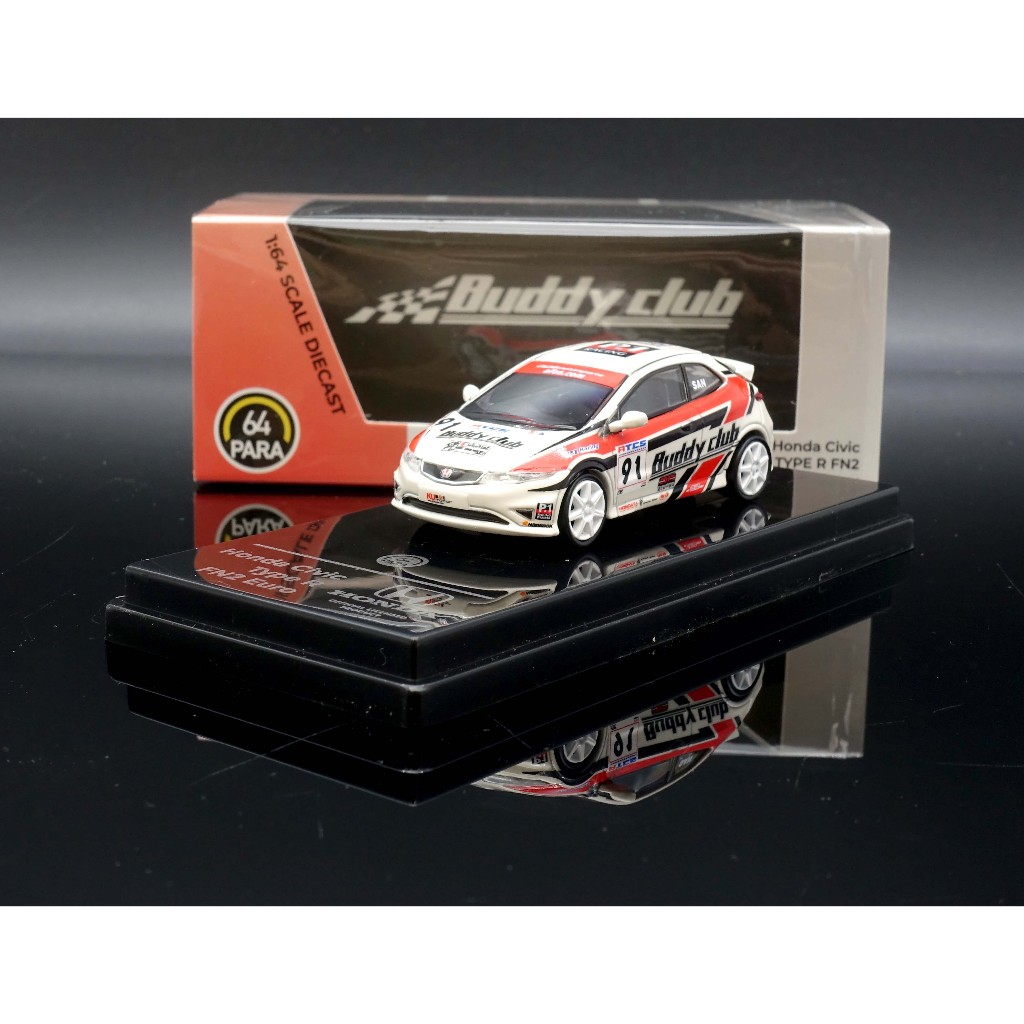 【M.A.S.H】現貨特價 Para64 1/64 Honda Civic Type R FN2 Buddy Cluba