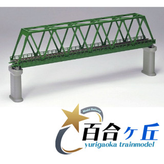 百合ヶ丘【現貨】TOMIX 3033 單軌桁架鐵橋（F）（深綠色）（附PC橋墩，2個橋墩）1/150 N規