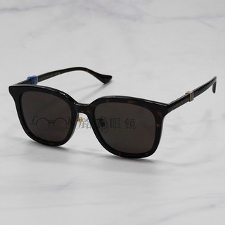 【LOOK路克眼鏡】Gucci 太陽眼鏡 琥珀色 綠紅綠鑄件 GG1498SK 002
