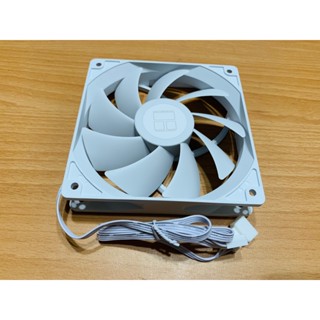 利民 12cm電腦風扇 TL-C12CW 單面減震墊 無ARGB 明亮活潑白色款 主機風扇 散熱器風扇