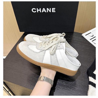 JC Shop【35-40#】韓國熱銷-真皮拖鞋 阿甘鞋 厚底鞋女 真皮樂福鞋懶人鞋女