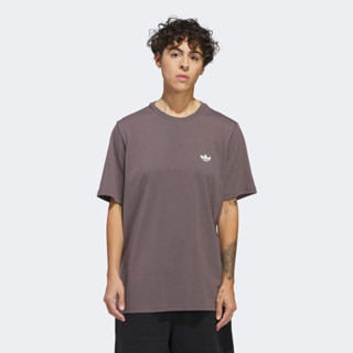 adidas 男性 短袖 上衣 三葉草 深咖啡色 SHMOO G SS TEE3 IU0094