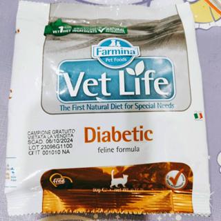 【阿肥寵物生活】法米納Farmina｜VCD-8 貓用血糖管理配方 旅行包 50g｜VetLife獸醫寵愛天然處方