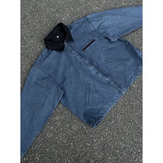 【YN686】早秋新品 美式復古底特律翻領工裝外套男春秋高街cleanfit短版百搭休閒外套 男女街頭休閑顯高學生外
