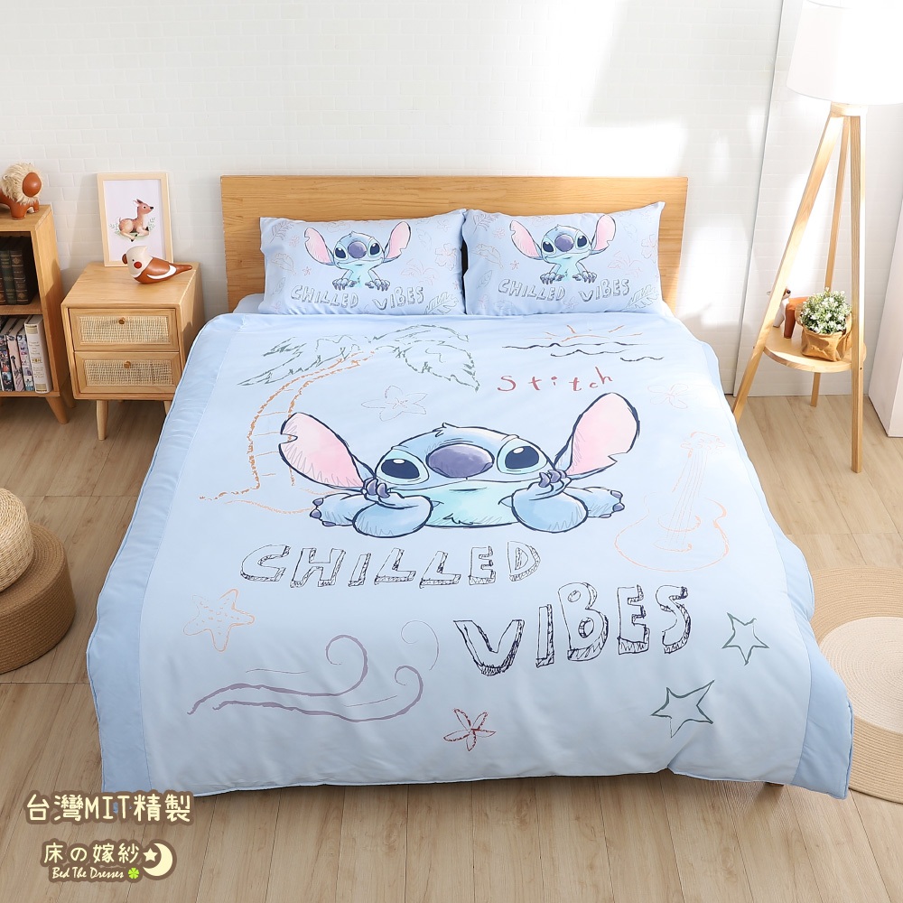 [新上市/送玩偶] 正版授權"史迪奇"系列床包組 /被套 / 兩用被套 [悠悠夏風] 贈品詳情請參考商品敘述