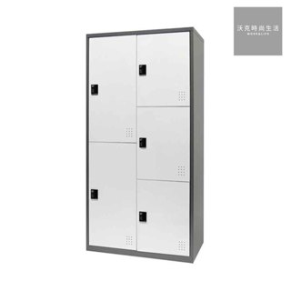 樹德SHUTER兩排5格密碼鎖置物櫃FC-M205/ 900寬 X 510深 X 1800高 mm
