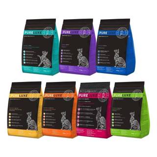 美國PURELUXE 純華 天然無穀貓糧（幼貓/孕婦&哺乳貓/全齡貓/高齡貓/扁臉貓）1.5kg/貓飼料