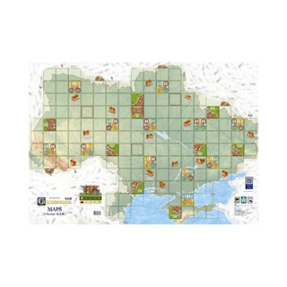 【桌遊老爹】卡卡頌地圖擴充烏克蘭 CARCASSONNE MAP EX. UKRAINE