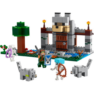 玩具研究中心 現貨 樂高 LEGO 積木 Minecraft-狼堡 21261