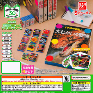 bandai 轉蛋 學研的圖鑑迷你模型吊飾