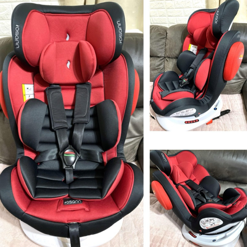 九成新💕Osann Swift360 旋轉 isofix 新生兒～12歲汽車安全座椅