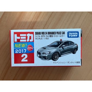 momo 二手 1:64 Tomica NO.2 速霸陸 SUBARU WRX S4 警車 小車 授權合金 警察車 2號