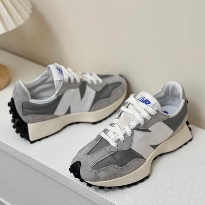 -ES- New balance 327 元祖灰 NB327 灰白 白灰 NB 休閒鞋 MS327LAB