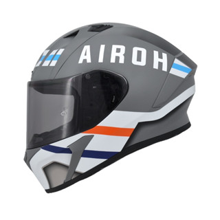 AIROH 安全帽 VALOR #2 消光水泥灰 全罩 安全帽 輕量 通風 耳機曹 快拆鏡片 義大利品牌