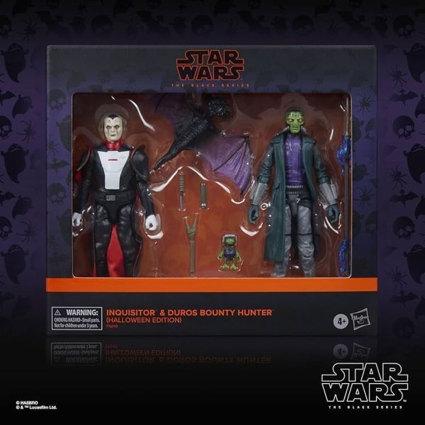 【超萌行銷】 星際大戰 STAR WARS 黑標 6吋 帝國審判官 & Duros 2入組 (萬聖節限定)