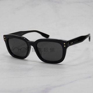 【LOOK路克眼鏡】Gucci 太陽眼鏡 黑色 菱形鑄件 GG1605SK 001