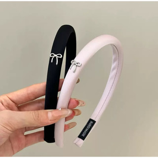 韓國🇰🇷春夏新品緞面質感蝴蝶結🎀髮箍