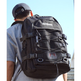 ⚡️部份現貨⚡️日本直送 BEN DAVIS STREET DAYPACK後揹包 街頭系列 刺繡 字型 LOGO 3色
