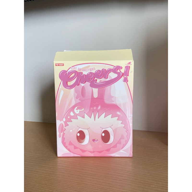 POP MART Labubu雙層玻璃杯（黃色）