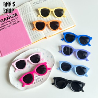 🍒Ann’s Shop🍒八月新款—兒童輕量矽膠偏光抗UV彩色微圓墨鏡 彈性 太陽眼鏡 輕巧 眼鏡 質感 韓系 ins風