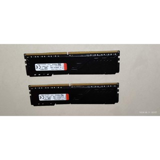 原廠換回 金士頓 HyperX Fury DDR4 2666 16G 8G*2 超頻 HX426C16FB3K2/16