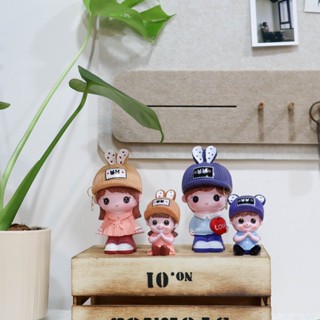 【現貨】裝飾品/人偶/盆栽造景/植物/玩偶/場景佈置/療癒小物/玩偶/插飾擺放/居家裝飾/樹脂/公仔/多肉景觀/擺飾