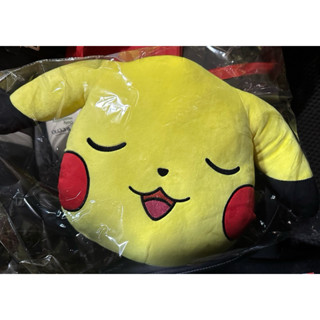 皮卡丘抱枕 寶可夢皮卡丘暖手抱枕 靠枕 靠墊 Pokemon