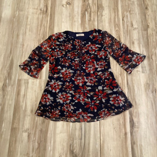 復古風花紋 民國風格 女上衣典雅 個性服飾 女裝