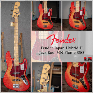 限定款 Fender Japan Hybrid II Jazz Bass FM SSO 電貝斯【又昇樂器.音響】