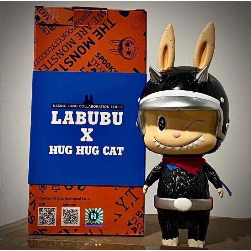 Labubu hug hug cat X Kasinglung 抱抱貓 聯名 限量 限定 抽選 zimomo ttf
