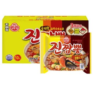 不倒翁 金螃蟹海鮮風味拉麵 130公克 X 10包