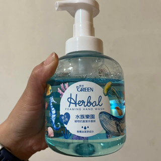 綠的GREEN 植物抗菌潔手慕斯 400ml 洗手泡泡 洗手慕斯