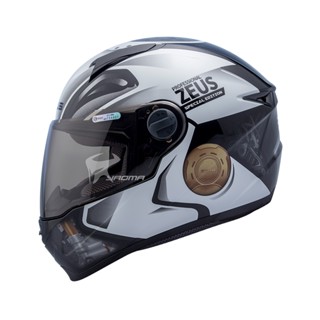 【ZEUS】安全帽 ZS-811 AL39 珍珠黑白 重機 油箱 輕量化全罩帽 811 入門 ｜耀瑪騎士