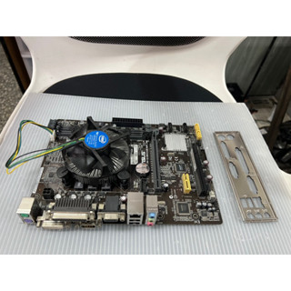電腦雜貨店～華碩H81M-C/BM2AD/DP_MB主機板 1150附擋板 二手良品 $500
