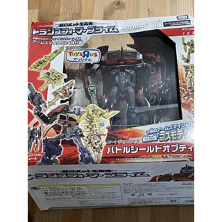 [現貨凹盒]變形金剛プライム領袖之證アームズマイクロン系列：日版 玩具反斗城限定 バトルシールドオプティマス 最強之盾
