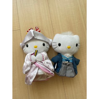 二手娃娃 彌豆子 蝴蝶忍 麥當勞日本和服HELLO KITTY 獨角獸 /二手9成新