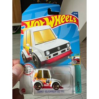 少見日版 風火輪 hot wheels vw golf mk2 Q版
