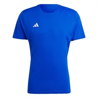 (男)【愛迪達ADIDAS】ADIZERO ESSENTIALS 跑步T恤-藍色 IT1469