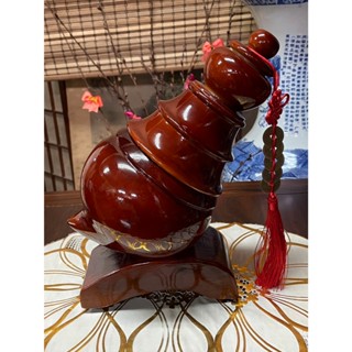 【香川家居】高雄展示廳《 聚寶型大筆+送開光五帝錢+龍銀 》樟木聚寶盆 文昌筆 大筆進財 偏財 可收納 財位 存錢筒