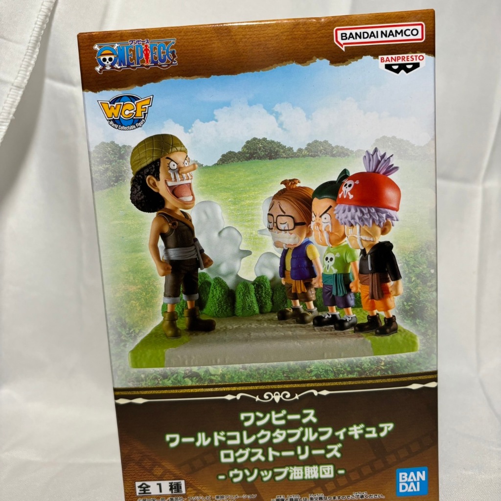 海賊王 ONE PIECE  騙人布海賊團 金證 公仔 現貨 【FO240833】