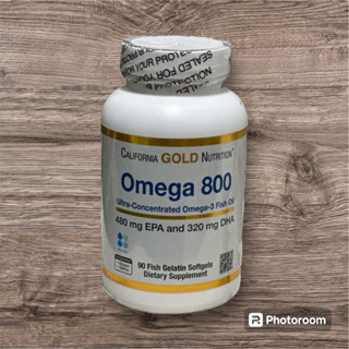 現貨在臺* California Gold Nutrition 魚油 Omega 800 快速出貨