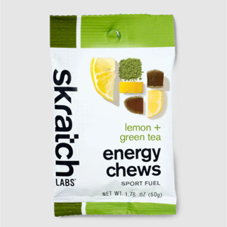【Skratch Labs】能量軟糖-綠茶檸檬｜Energy Chews Sport Fuel
