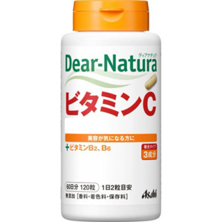 電子發票［現貨❗️免運］日本 Asahi Dear-Natura 朝日 維他命C 60日 120粒 +B2 +B6