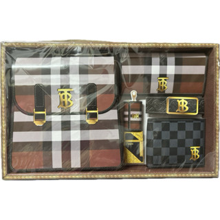 【大廣御】紙紮名牌男皮包 皮夾 皮帶 男士精品包 紙紮男士皮包組 紙紮包包 紙紮皮夾 紙紮包
