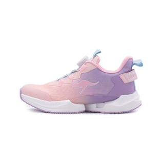 KANGAROOS RAZER 旋鈕穩定片運動鞋 粉紫 KK41803 大童鞋