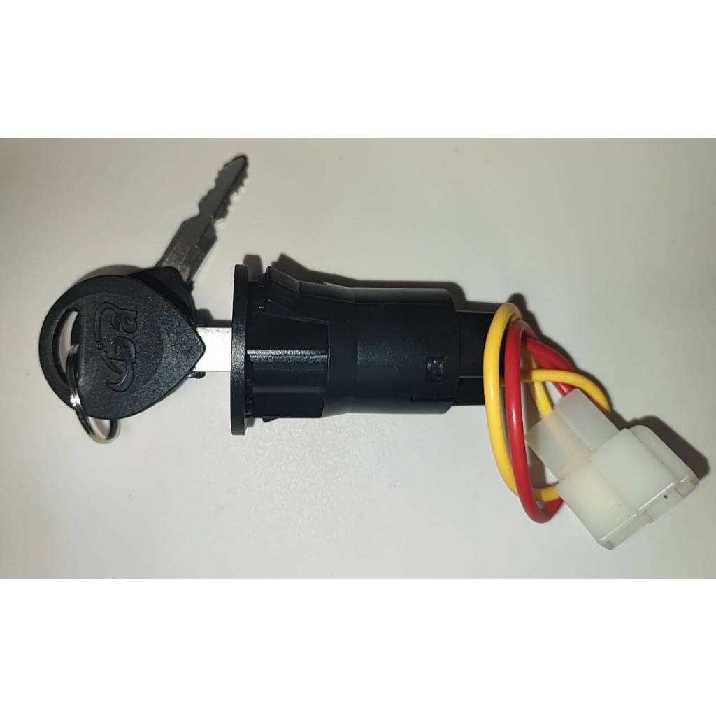 機車鑰匙頭 電源開關 直徑約28mm 電控電源開關 兩把鑰匙 電動機車 鑰匙頭 機車電源鎖