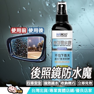 後視鏡防水魔 後視鏡防水噴霧 高疏水 汽車後視鏡疏水膜 玻璃疏水膜 玻璃防水噴霧 玻璃疏水噴霧 汽車 鏡子 玻璃