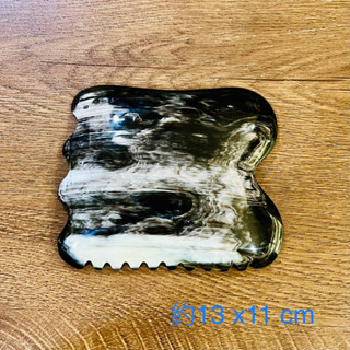 四季織-牛角刮痧按摩器－#刮痧板#按摩#按摩梳#穴道按摩#刮痧#按摩器#綠檀木#血檀木#檜木#牛角#按摩梳#全身梳