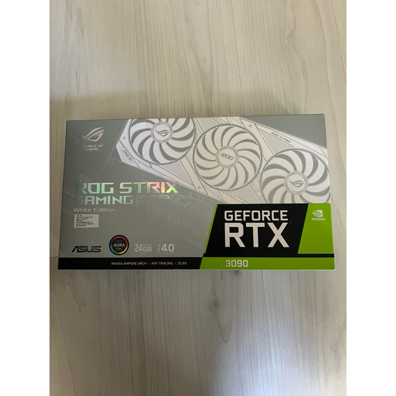 ROG STRIX RTX3090 24G WHITE 稀有白卡